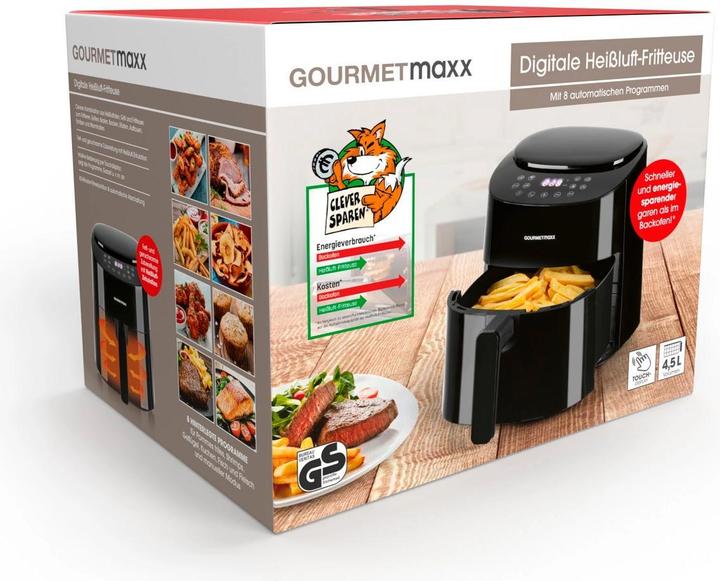 Actual product image Gourmetmaxx Deep fryer