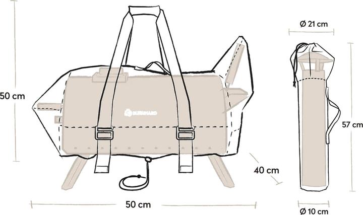 Produktbild Burnhard Transport-Abdeckhaube Pizzaofen Nero