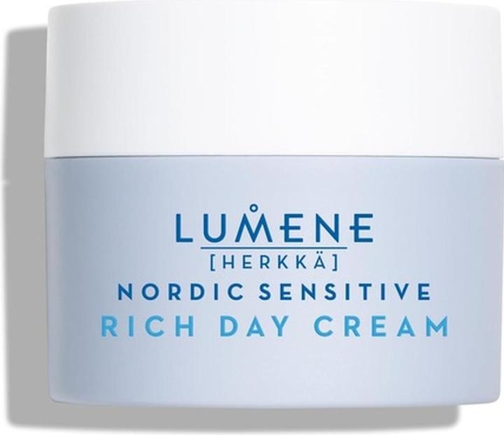 Lumene Nordic Sensitive Tagescreme für empfindliche und trockene Haut Vegane, parfümfreie Gesichtscreme (50 ml, Tagescreme)