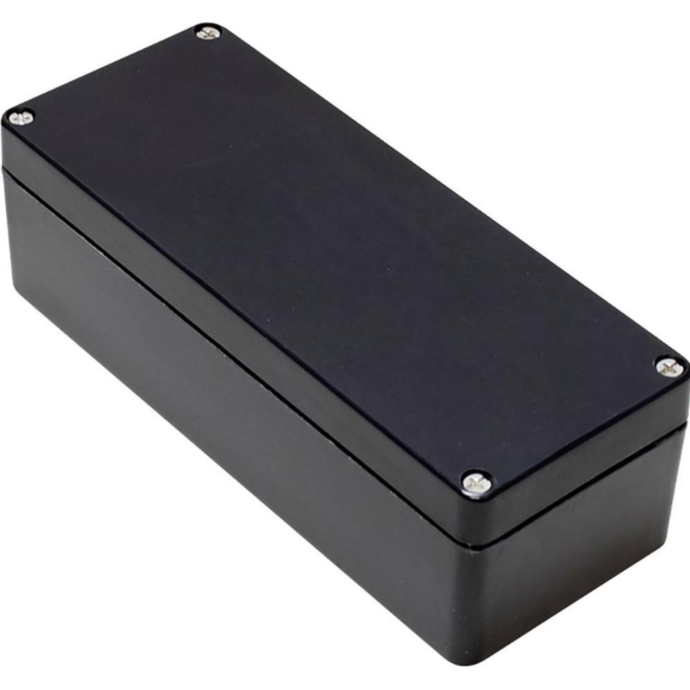 Hammond 1590ZGRP131BK Universal-Gehäuse 190 x 75 55 Polyester Schwarz 1 St. (Gehäuse), Elektronikzub