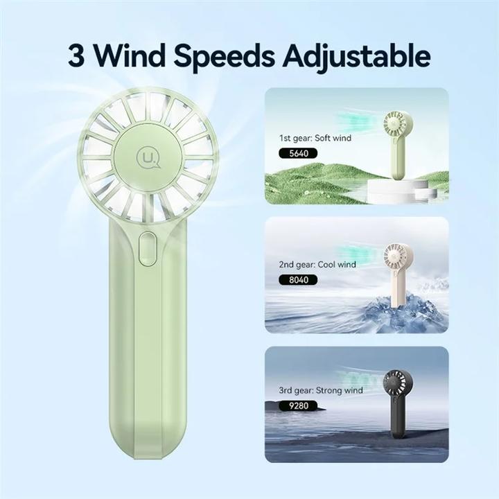 Actual product image Usams ZB288 Mini Fan