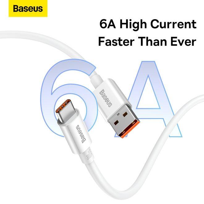 Actual product image Baseus USB A - USB C (0.25 m, USB 3.0, 100 W)