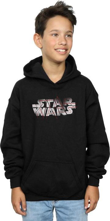 Immagine prodotto Star Wars The Last Jedi Spray Logo Felpa con Cappuccio Ragazzi (128)