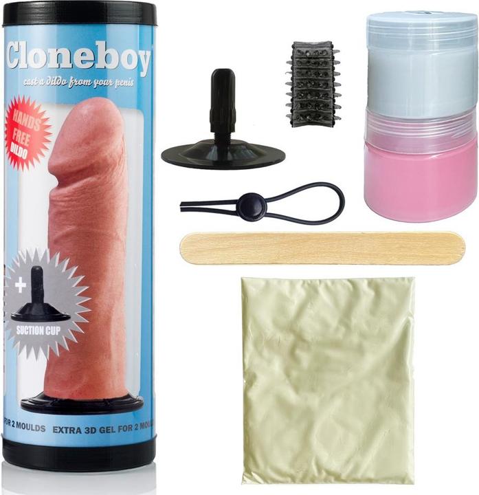 Actual product image Cloneboy Dildo Suction Cap Kit