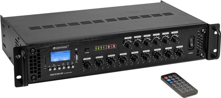 Omnitronic MAVZ-120.6P ELA mixing amplifier (DVD players, Bluray Player)