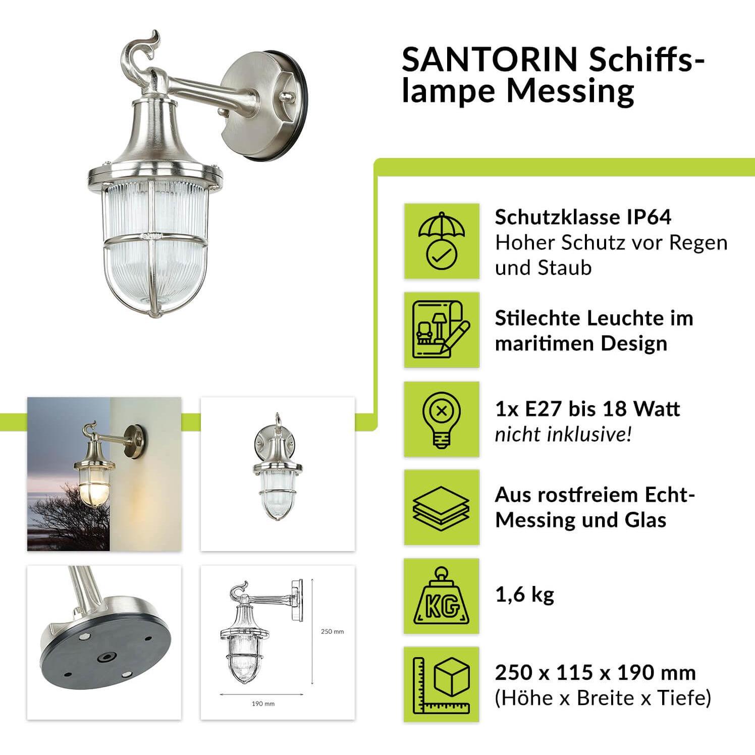 Thumbnail - Licht-Erlebnisse, Gartenbeleuchtung, Santorin (E27, IP64)