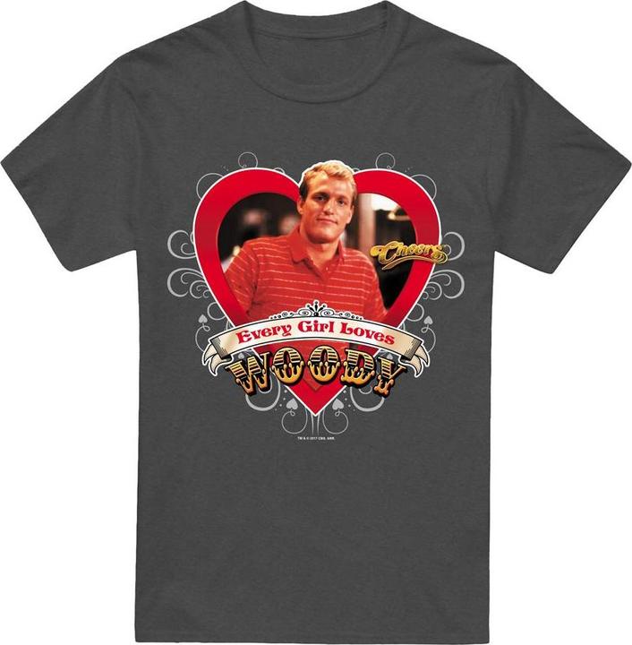 Actual product image Cheers Unisex Adult Woody Boyd T-Shirt (XL)