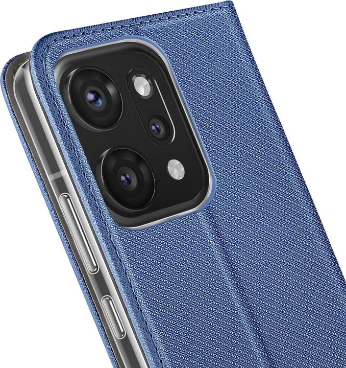Actual product image OEM Back panel cover SMART CASE Book for OPPO RENO 14 PRO 5G navy (Oppo Reno14)