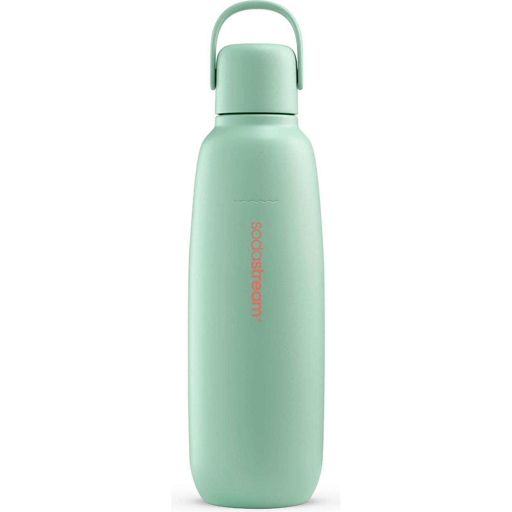 SodaStream Metallflasche Fizz & Go Cool 0,9L, Accessori per gasatore, Verde