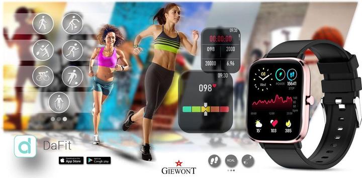 Immagine prodotto Giewont Smartwatch GW230-3 Oro Rosa Nero