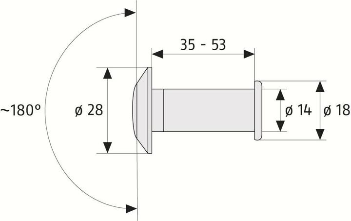 Image du produit Abus Judas 2203 S argent
