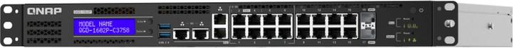Produktbild QNAP SWI QDG-1602P-C3558-8G (16 Ports)