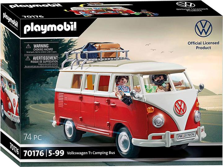 Actual product image Playmobil Volkswagen T1 Camping Bus (70176, Playmobil Volkswagen)