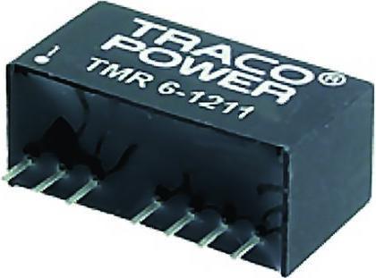 Actual product image TracoPower DC/DC converter,18-36Vi,+/-5Vout 0.6A,6W