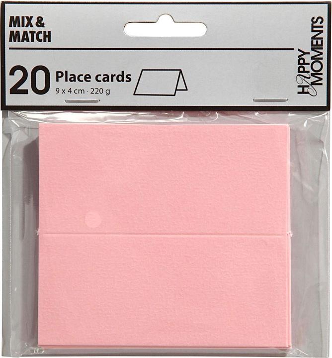 Actual product image Creativ Company Name cards light red, 20 pcs. (20 pcs.)