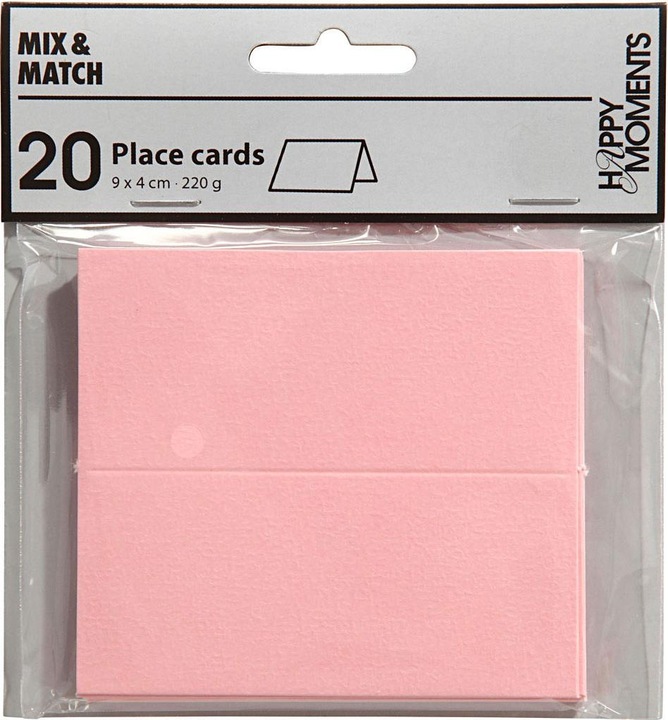 Actual product image Creativ Company Name cards light red, 20 pcs. (20 pcs.)