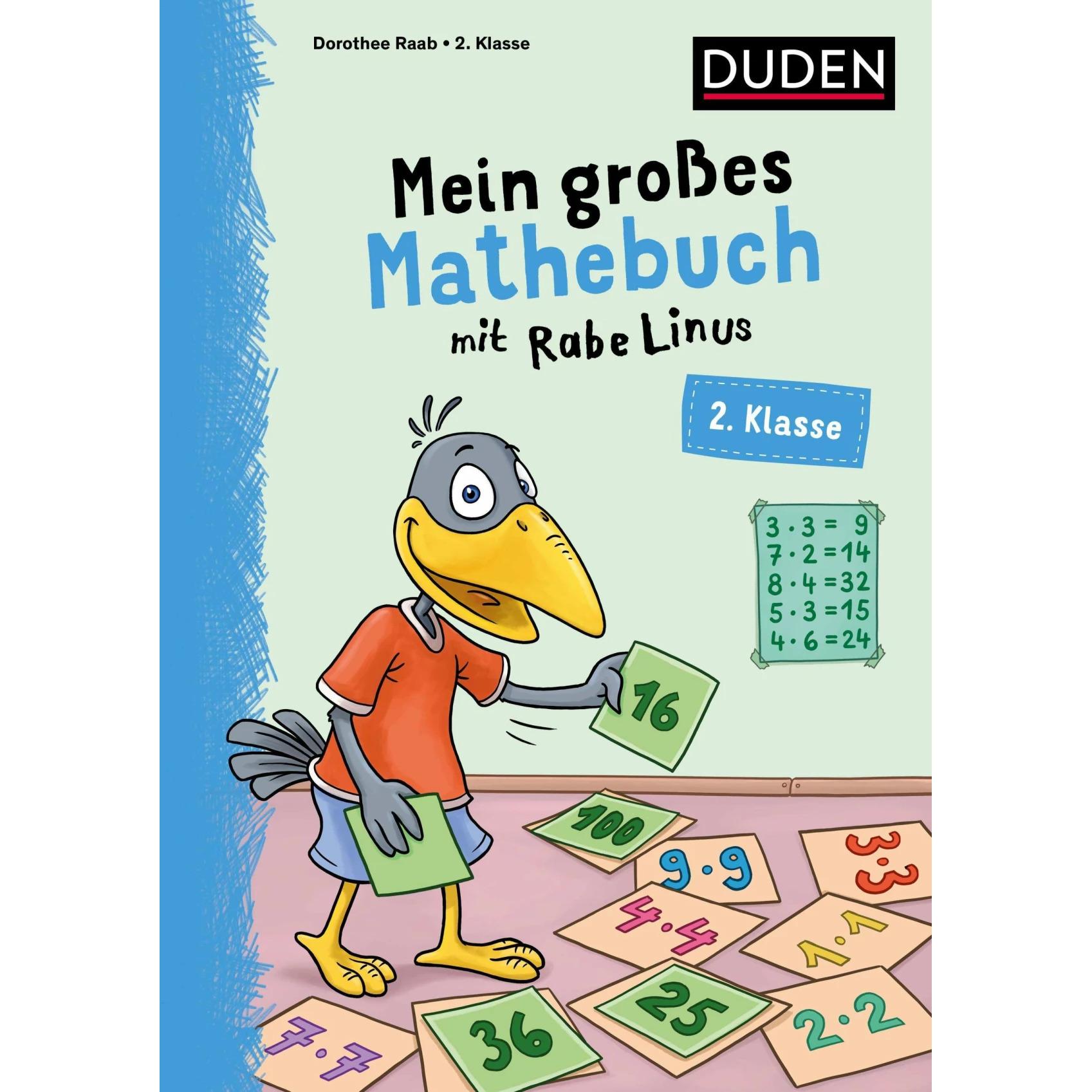Mein grosses Mathebuch mit Rabe Linus – 2. Klasse, Schulbücher von Dorothee Raab, Stefan Leuchtenberg