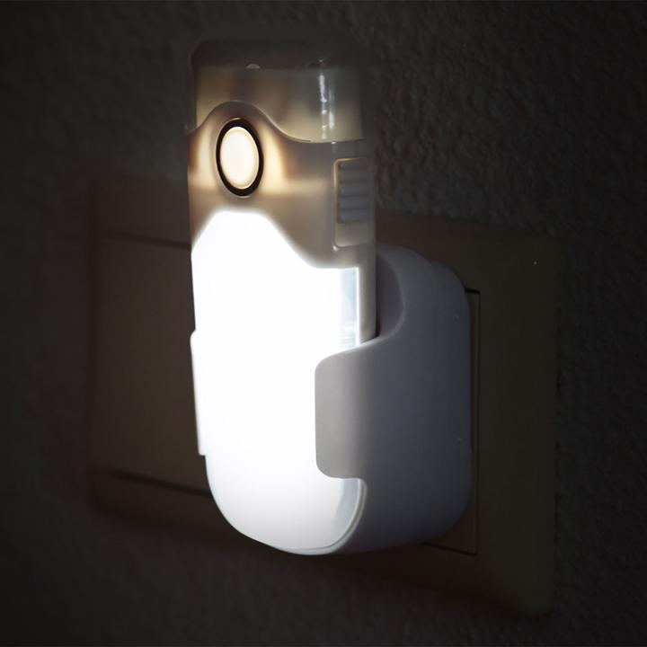 Produktbild Alecto 2er-Set Akku LED-Taschenlampe mit Einschaltautomatik, 20lm, weiss (20 lm)