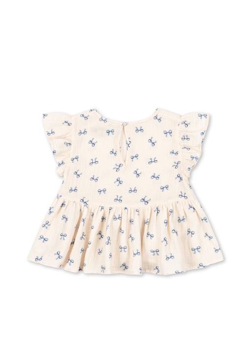 Produktbild Konges Slojd Coco Top Bow Bleu (86)