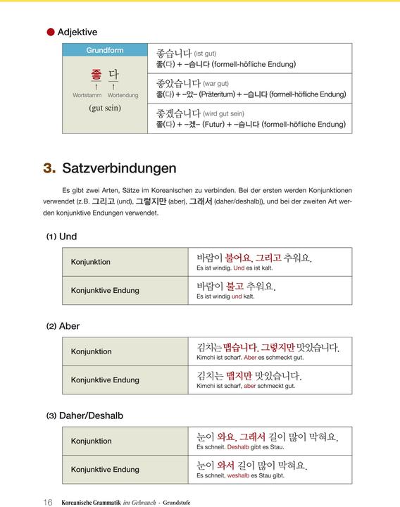 Immagine prodotto Koreanische Grammatik im Gebrauch - Grundstufe (Tedesco, Han Hoo-young, Hoo-young Han, Jean-myung Ahn, Lee Kyung-ah, 2021)