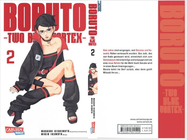 Image du produit Boruto - Two Blue Vortex 2 (Masashi Kishimoto, Mikio Ikemoto, Allemand)