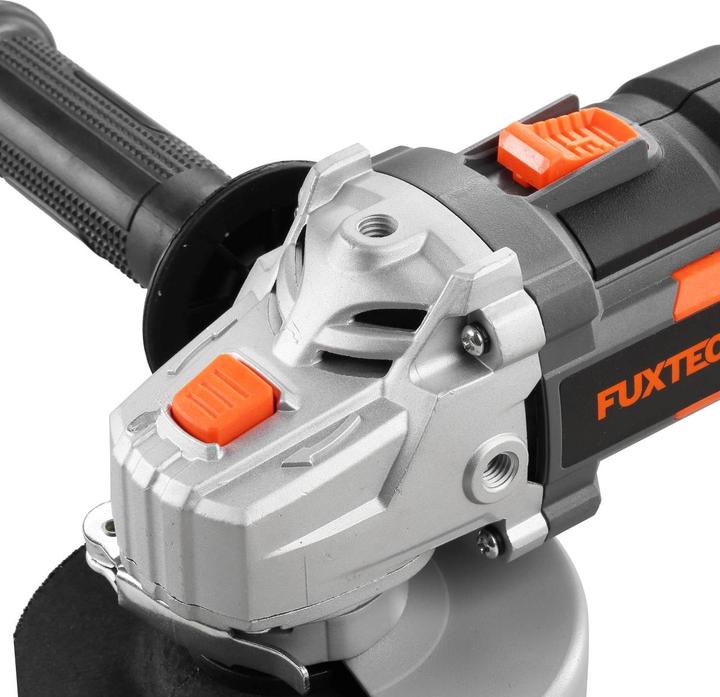 Actual product image Fuxtec 20V Battery Angle Grinder FX-E1WS20 SET with 1 x Battery 2Ah, 1 x Charger 1A (115 mm)