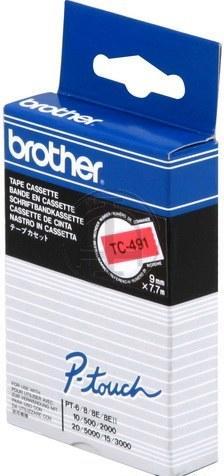 Actual product image Brother P-Touch (6 cm, Red)