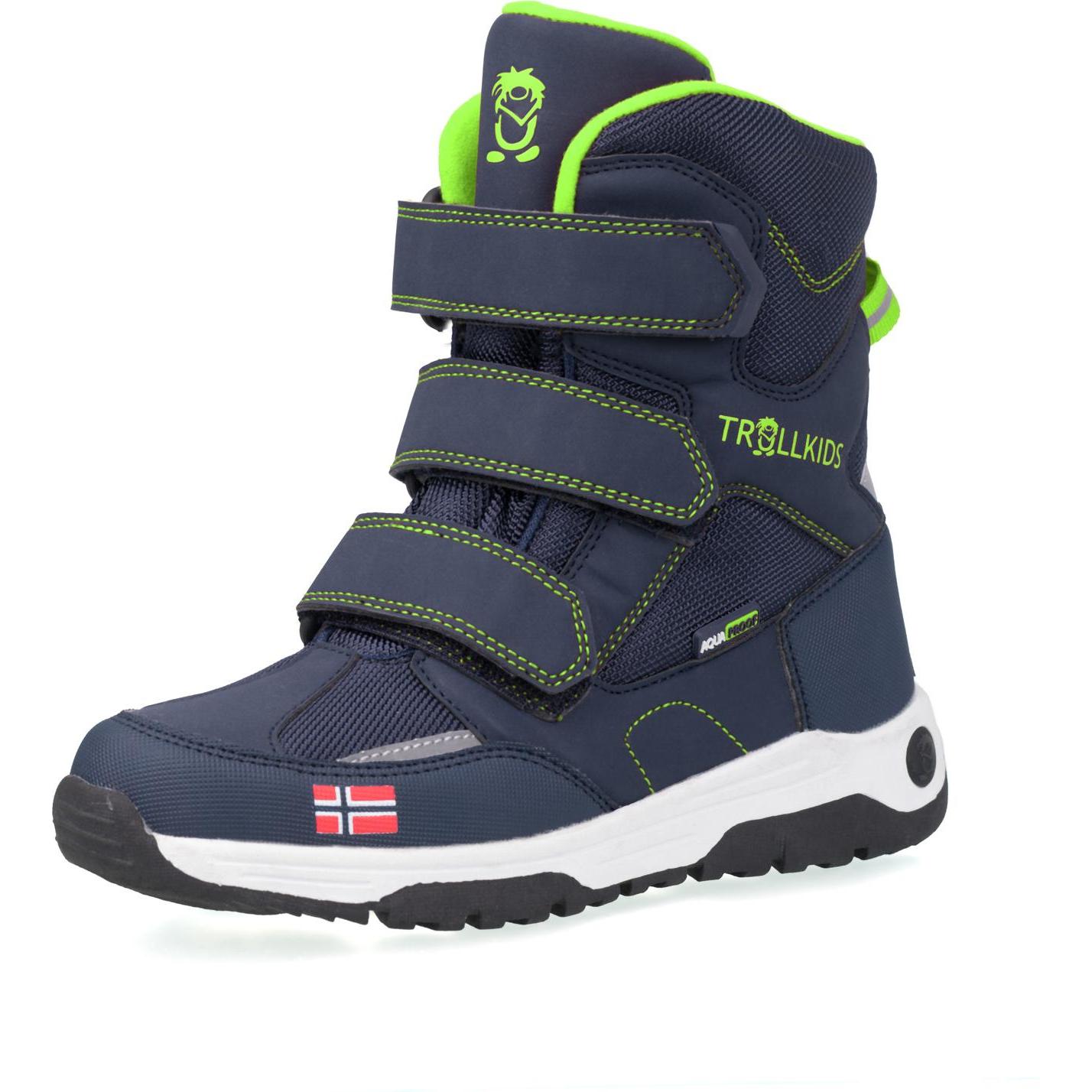 Trollkids, Unisex, Boots + Stiefel, Lofoten Winter Schuhe, Schwarz, (30)
