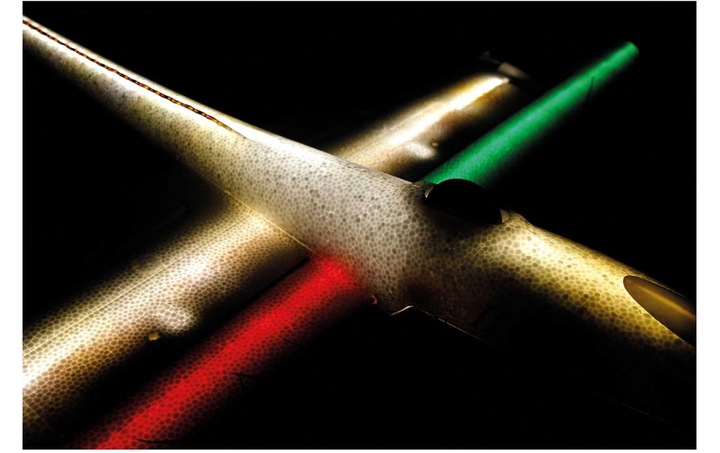Actual product image Robbe Motorglider ARCUS II Night, 1840 mm with lighting, PNP (Powered glider)