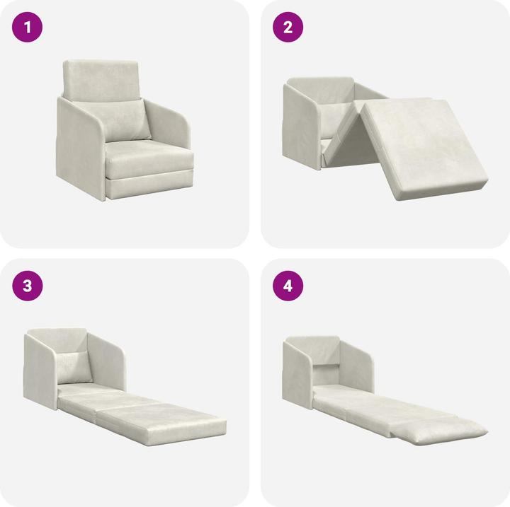 Actual product image vidaXL Schlafsofa