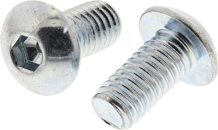 Produktbild RS PRO Schrauben Linsenkopf ISO7380 M4x8mm