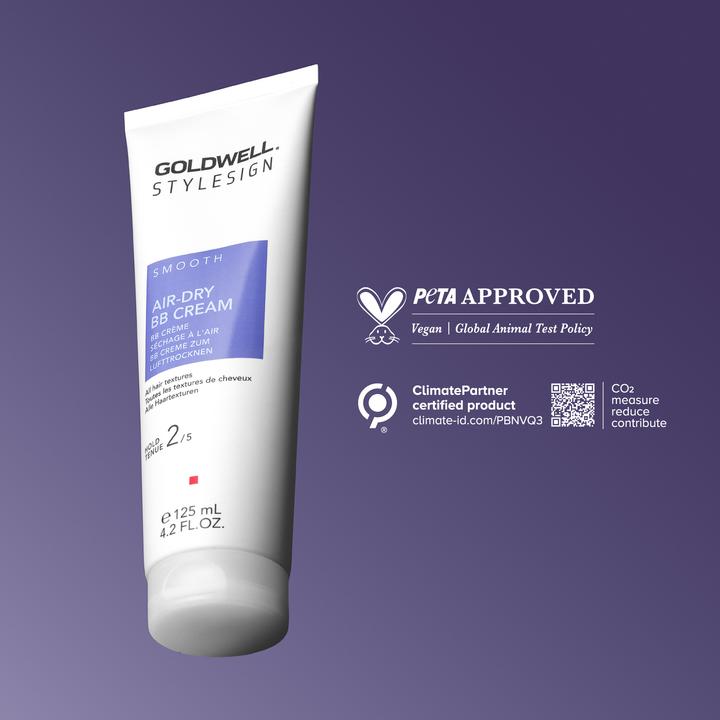 Immagine prodotto Goldwell StyleSign Smooth BB cream per l'asciugatura all'aria (Crema per capelli, 125 ml)