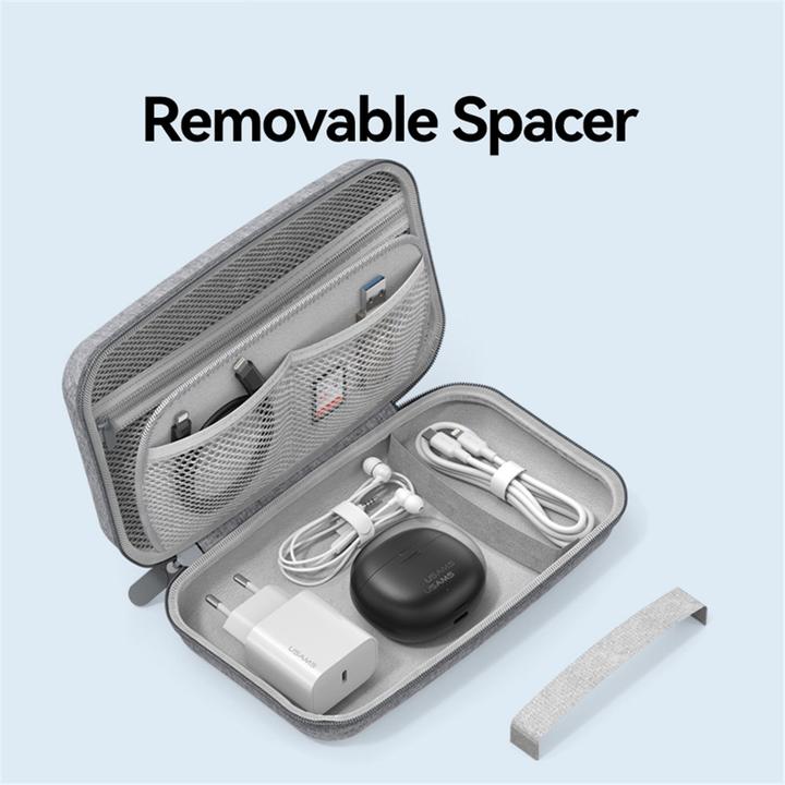 Actual product image Usams Protective case ZB290 for accessories grey