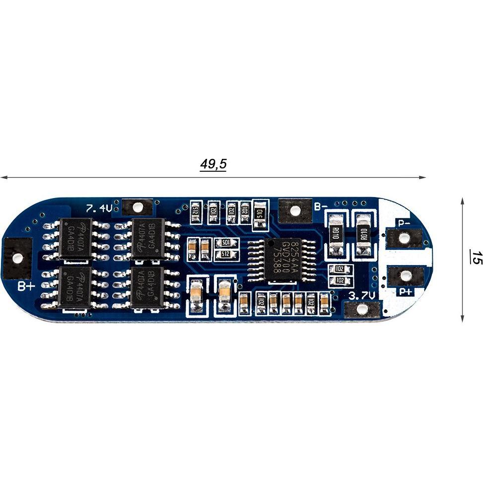 Keeppower 3S PCB - XZD-3S1550 (Schutzelektronik), Batterie Zubehör, Mehrfarbig