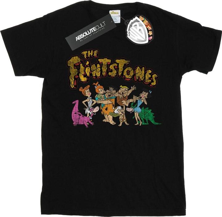 Image du produit The Flintstones - T-shirt GROUP DISTRESSED - Garçon (152, 158)