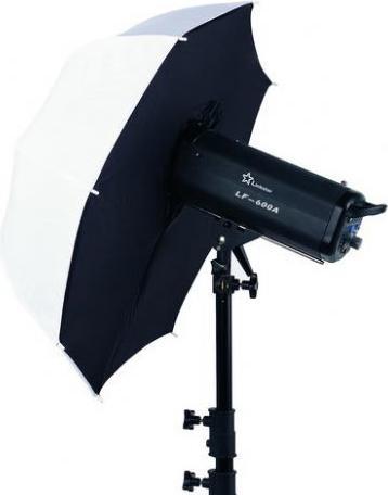 Image du produit Linkstar Parapluie Reflex Softbox Diffuseur Blanc URF-102L 120 cm (Boule de diffusion, 120 cm)