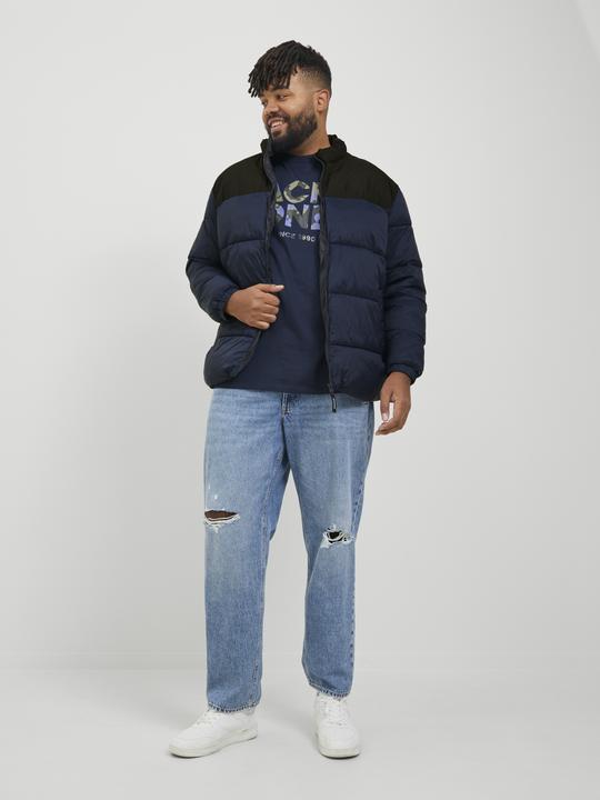 Actual product image Jack & Jones Plus Size High Neck Plus Size Puffer Jacket (4XL)