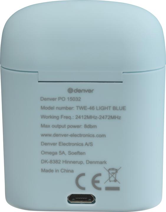 Actual product image Denver TWE-46 (30 h, Wireless)