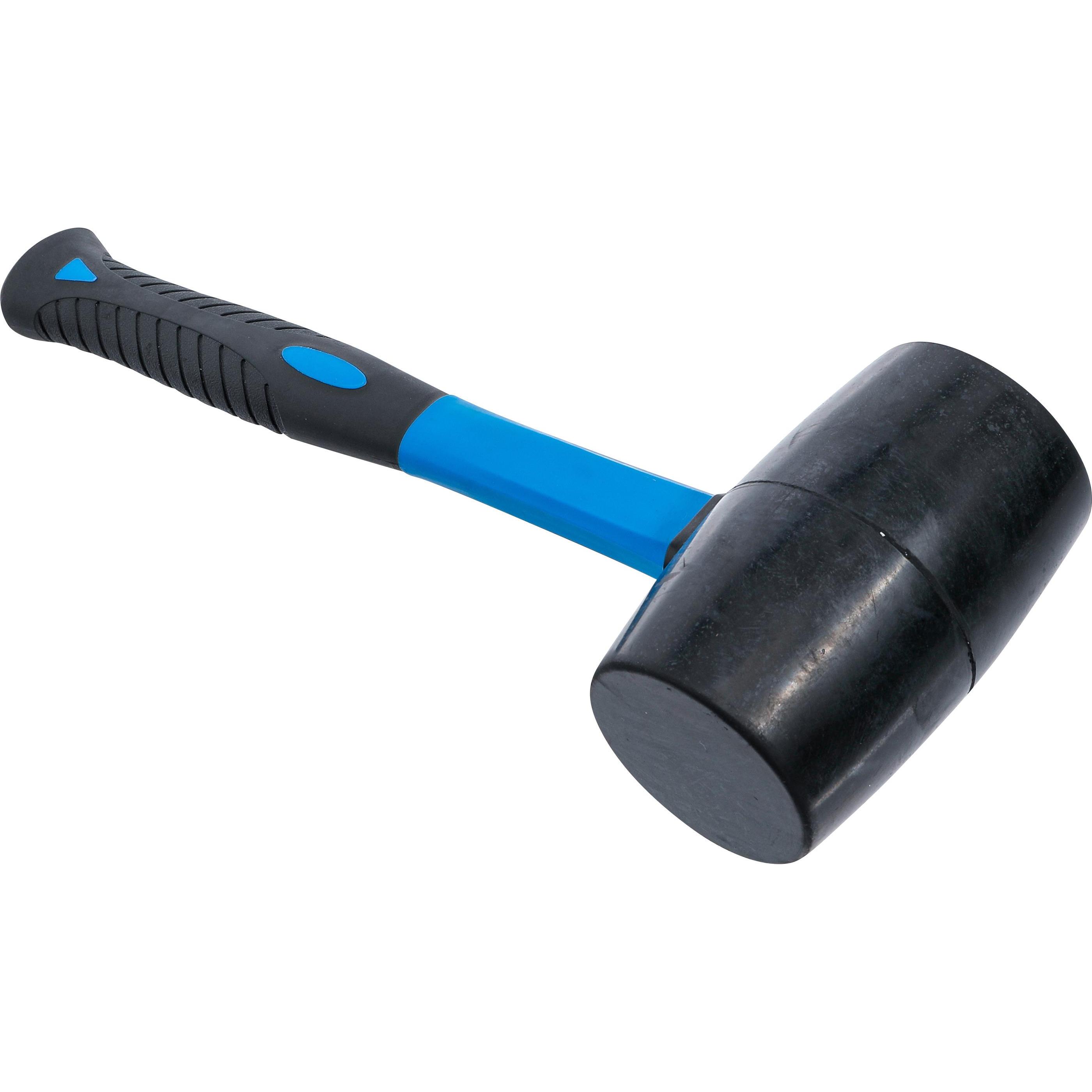 Thumbnail - BGS, Hammer, Gummihammer Fiberglasstiel schwarzer Kopf Ø 70 mm 900 g (1250 g)