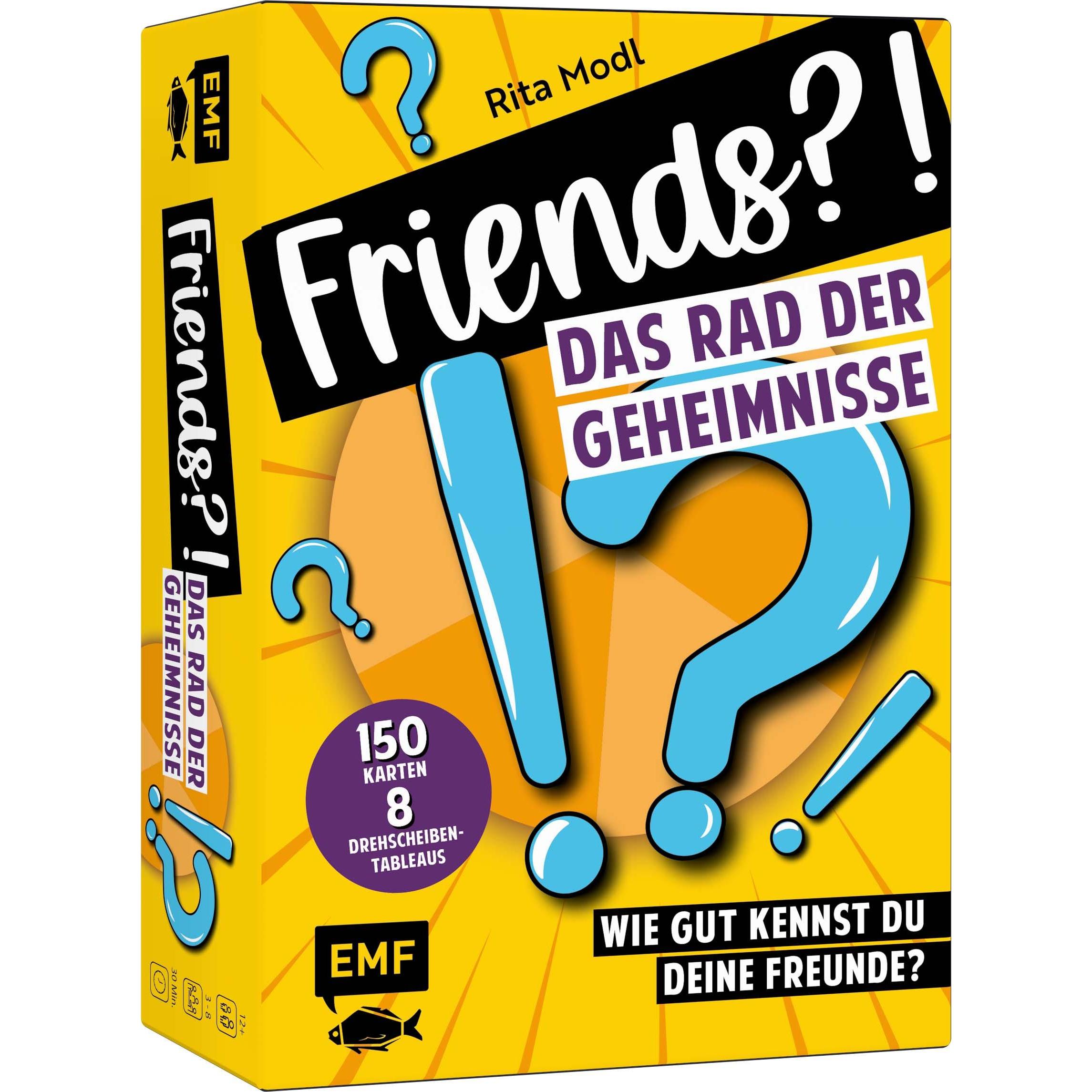 Edition Fischer Friends?! Das Rad der Geheimnisse: Wie gut kennst du deine Freunde? (Deutsch)