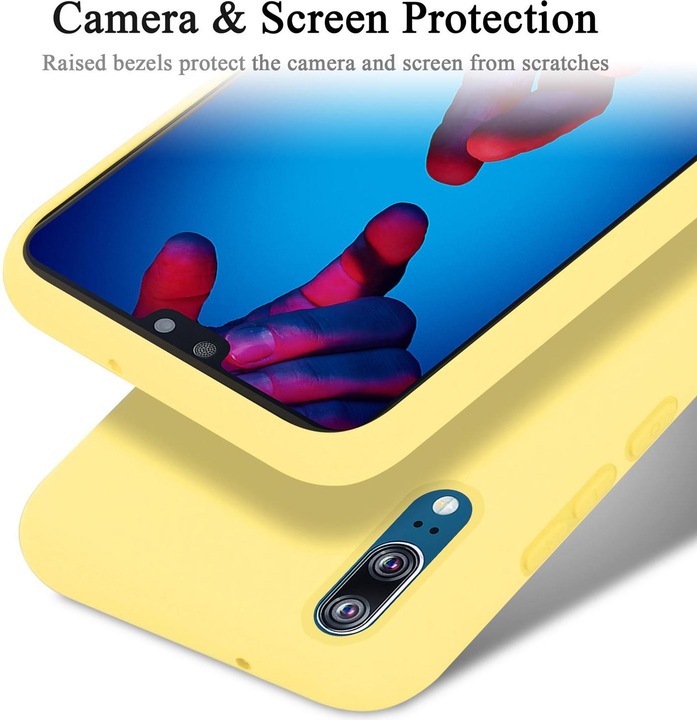Produktbild Cadorabo TPU Liquid Silicone Case Cover (Cubot P20)