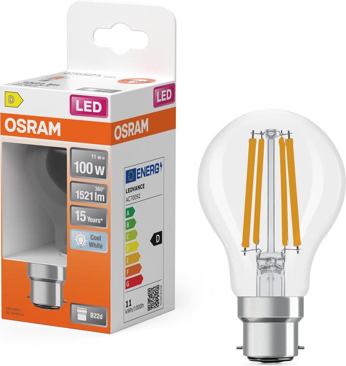 Produktbild Osram Led Retrofit Classic A (B22d, 1521 lm, 1 x)