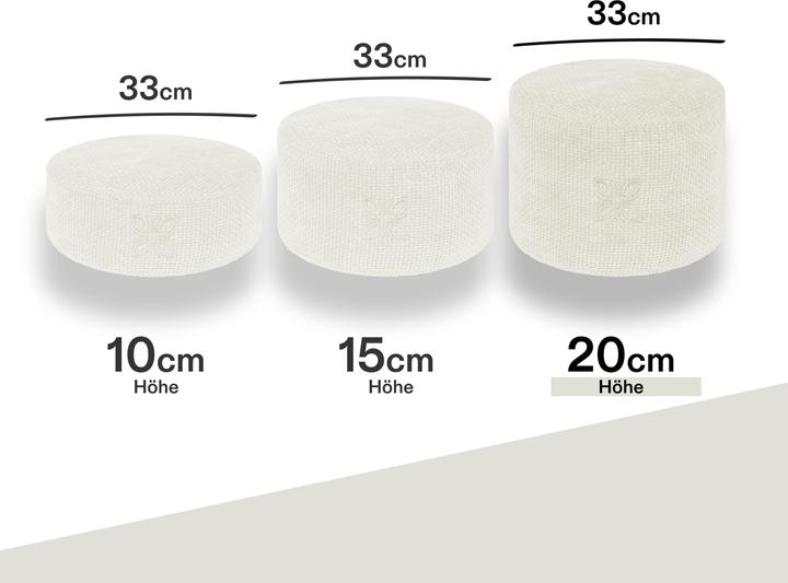 Image du produit Omnana CUSHY Meditationskissen (20 cm)