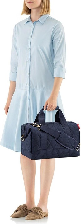 Produktbild reisenthel Schultertasche Allrounder M Rhombus midnight