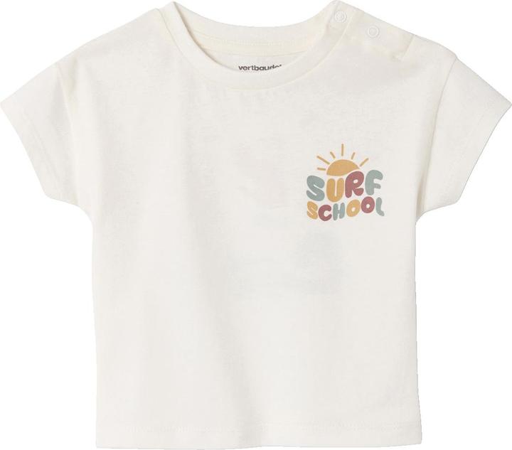Immagine prodotto Vertbaudet Bio-Kollektion: Baby T-Shirt mit Print hinten und Verschluss an der Schulter (92)