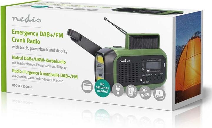 Productafbeelding Nedis Noodradio (DAB+, FM)