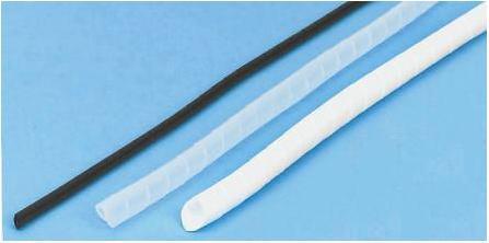 Immagine prodotto HellermannTyton SPF20-PP-BK Tubo a spirale nero 1 m (Tubo a spirale per cavi, 100 cm)