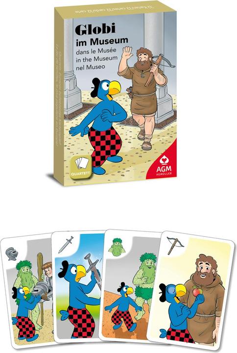 Produktbild Globi Quartett Museum (Deutsch)