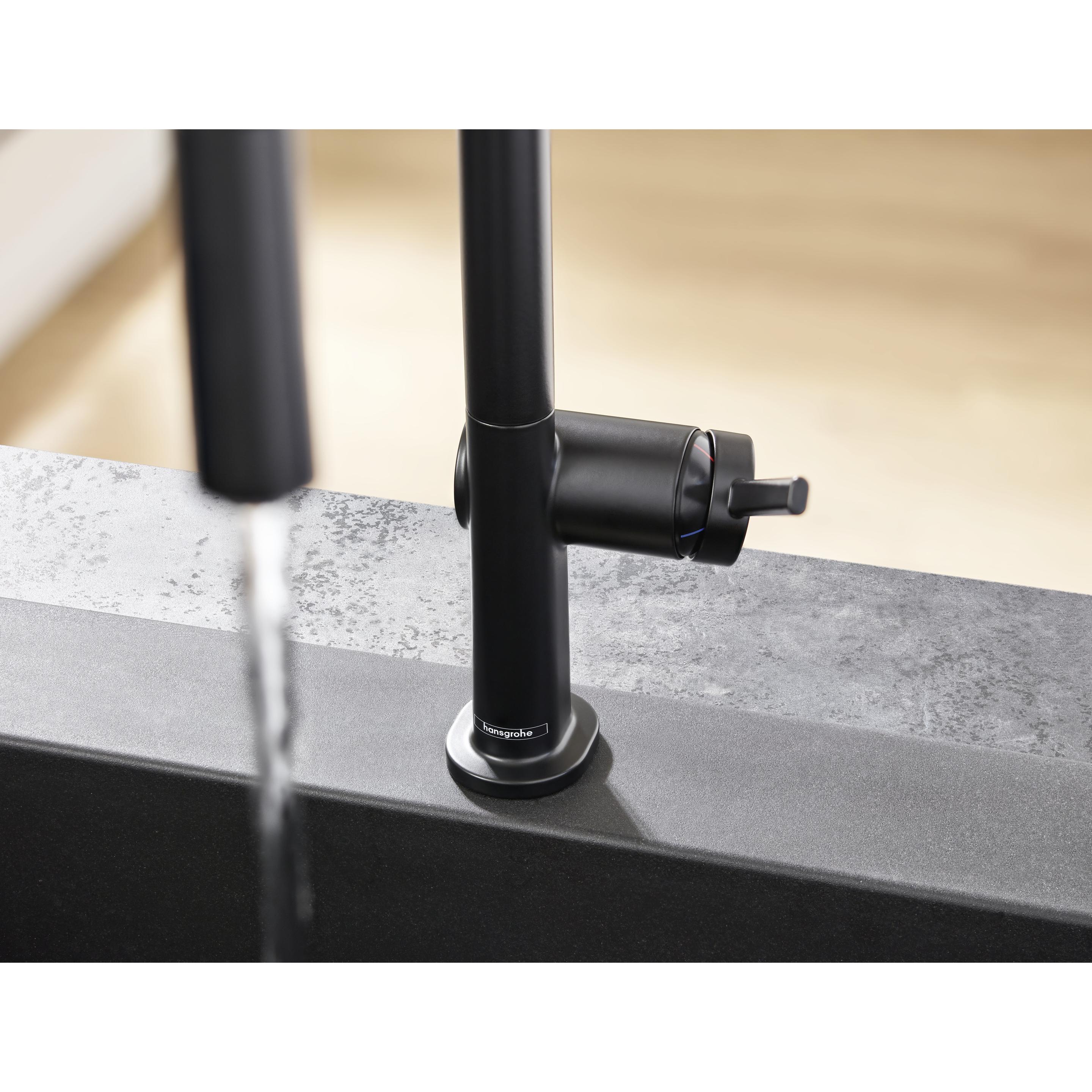 Thumbnail - hansgrohe, Küchenarmatur, HG Einhebel-Spültischmischer 210 TALIS M Ausziehbrause mattschwarz