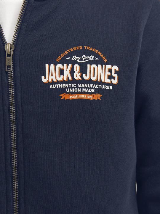 Produktbild Jack & Jones JJELOGO SWT ZIP HOOD 2COL 24/25 NOOS MNI (110)